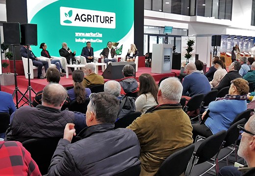 Szakmai kerekasztal az AGRITURF 2022 Zrt. szervezésében az AGROmashEXPO rendezvényén