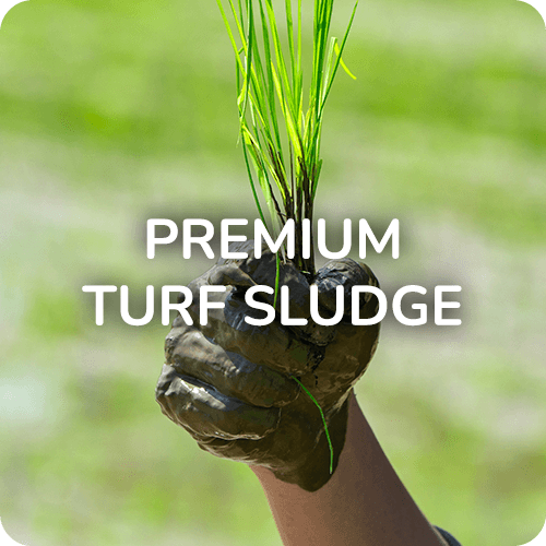 Premium turf sludge